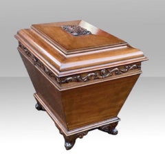 Antique Mahogany Wine Cooler Cellarette