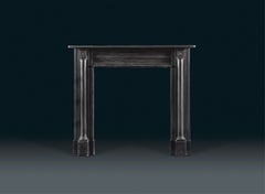 Antique Regency Period Fireplace in Black Marble