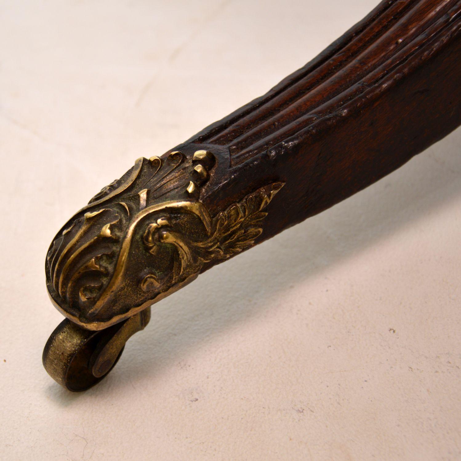 Antique Regency Period Inlaid Mahogany Side Table 2