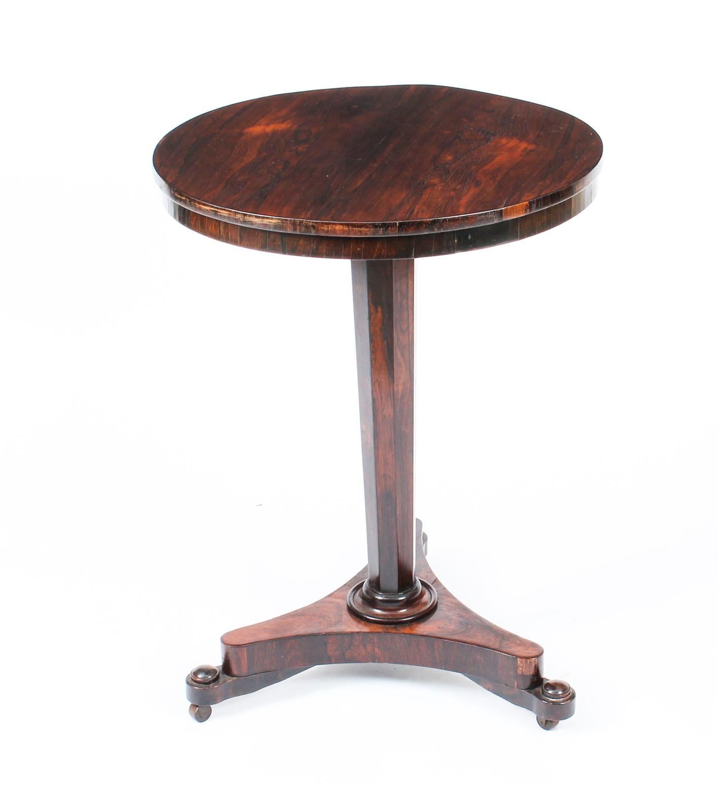 Antique Regency Period Occasional Table, 19th Century 1
