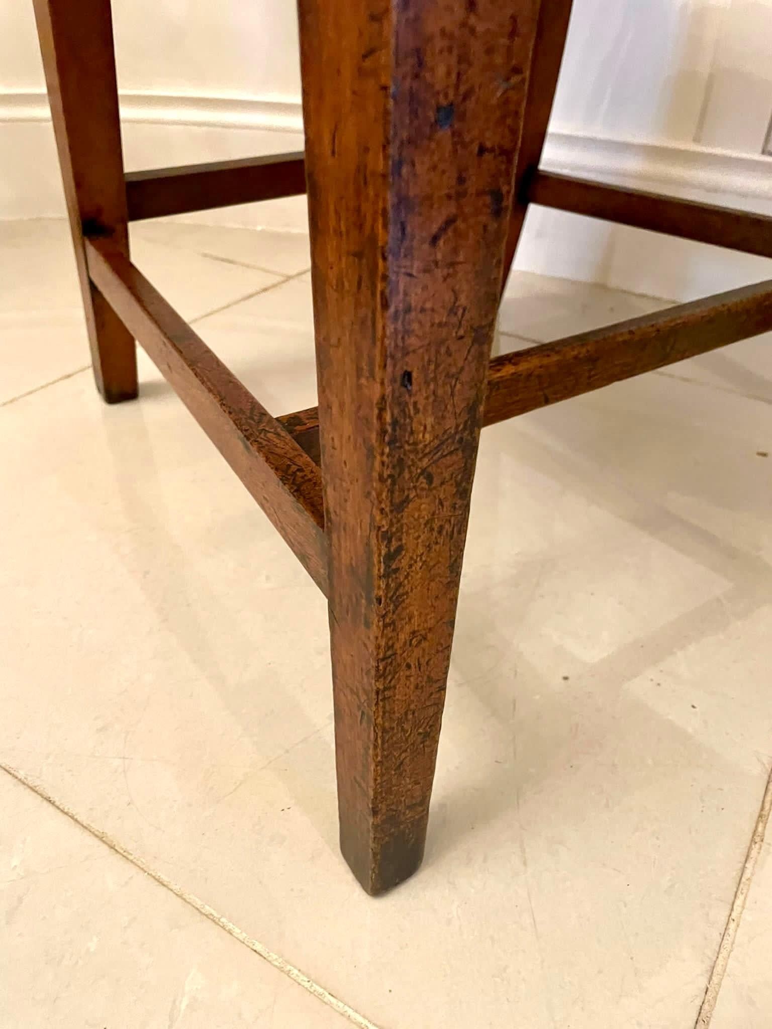 Antique Regency Quality Mahogany Desk Chair For Sale 8