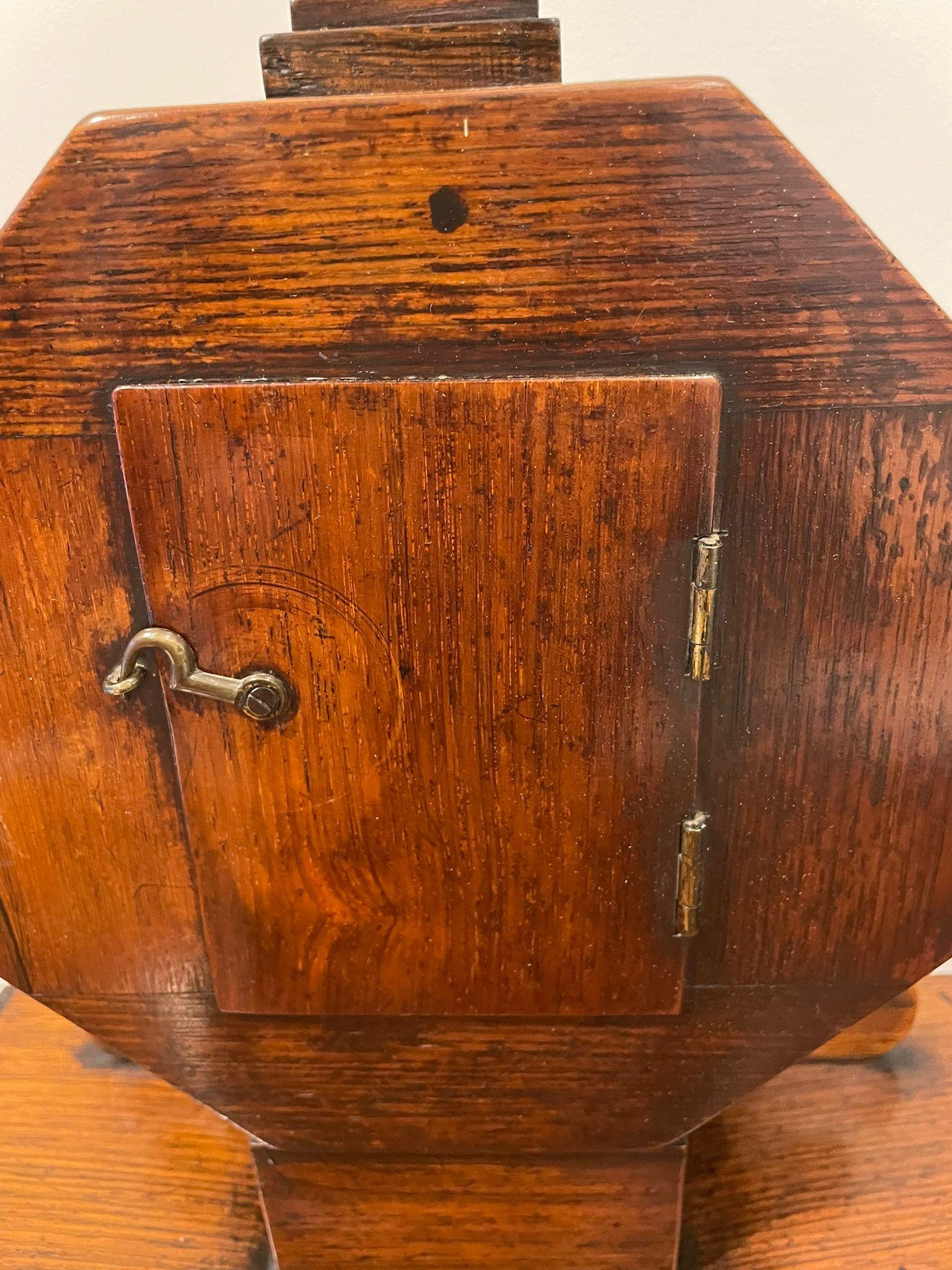 Antique Regency Quality Rosewood Brass Inlaid Mantle Clock For Sale 6