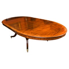 Antique Regency Revival Dining Table 1920s 20th C