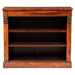 Antique Regency Rosewood Bookcase