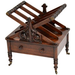 Antique Regency Canterbury