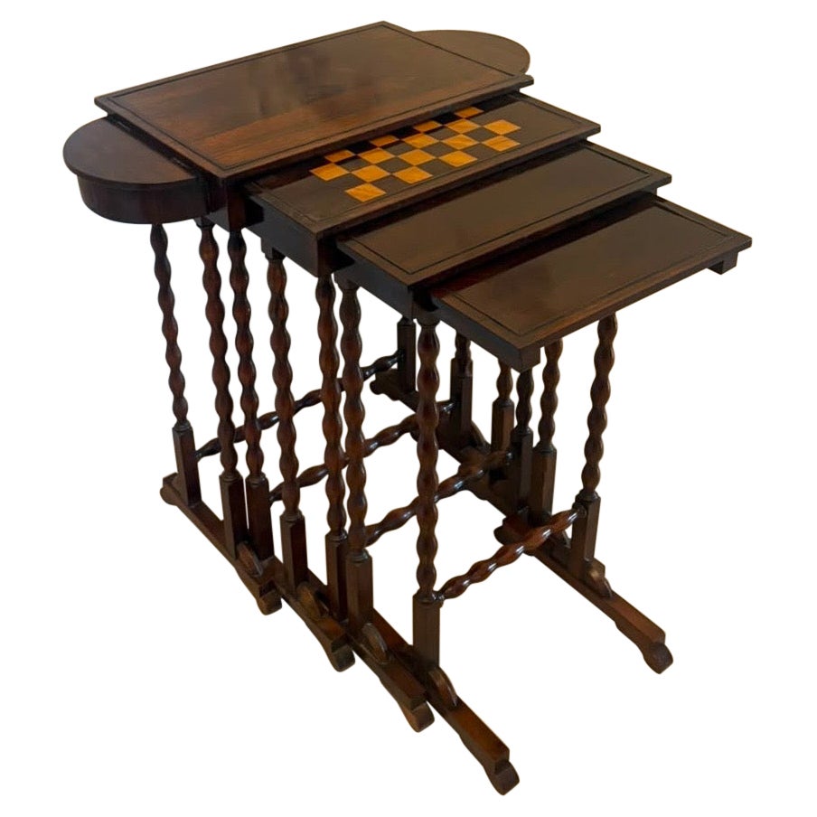 What are nesting tables?