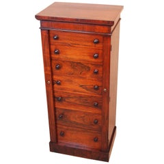 Antique Regency Rosewood Wellington Chest