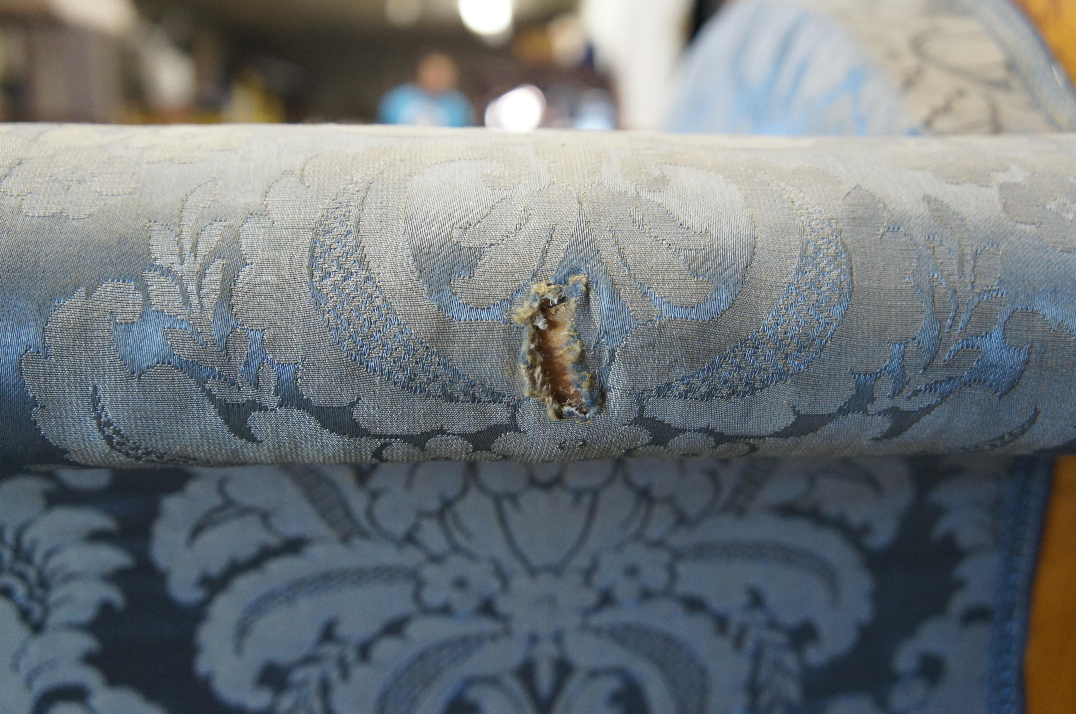 Early 19th Century Antique Regency Satinwood Récamier Chase Lounge Sofa Fainting Couch Daybed
