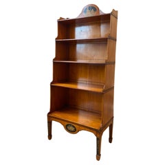 Antique Regency Satinwood Shelving Unit, 1800