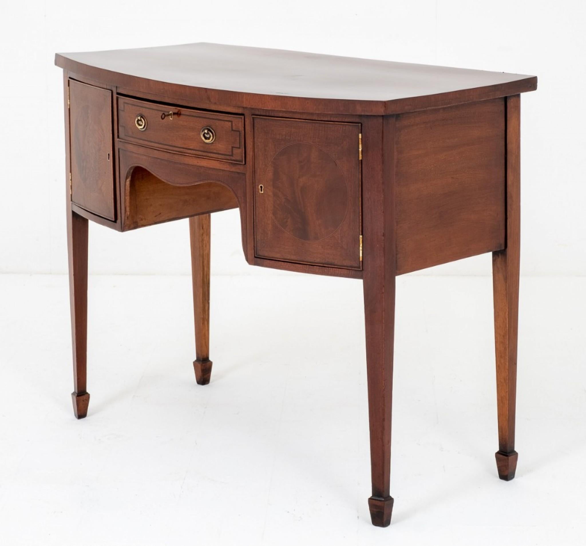 Antique Regency Sideboard, Mahogany Server Buffet For Sale 1