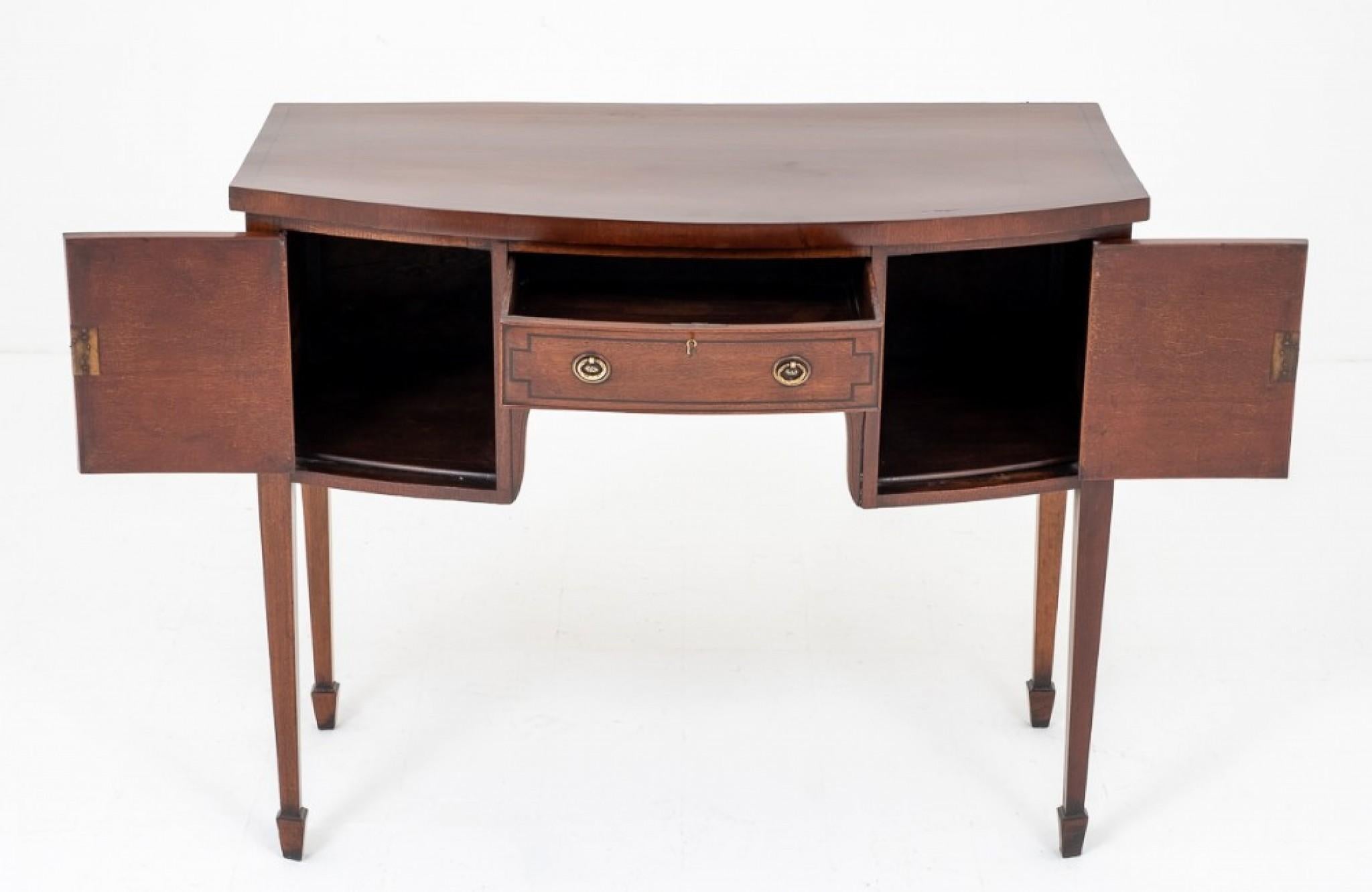 Antique Regency Sideboard, Mahogany Server Buffet For Sale 2