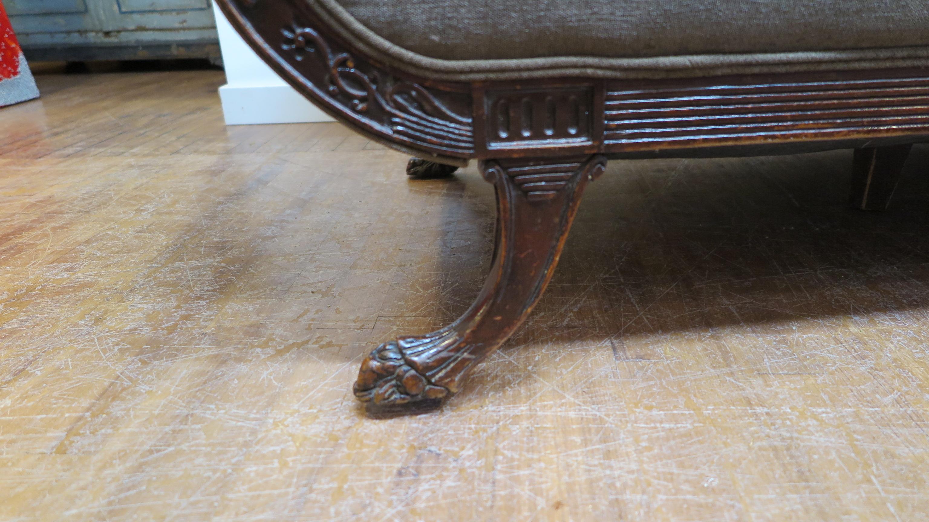 Mahogany Antique Regency Sofa