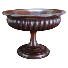 Antique Regency Style Carved Wood Tazza or Centrepiece. English C.1920