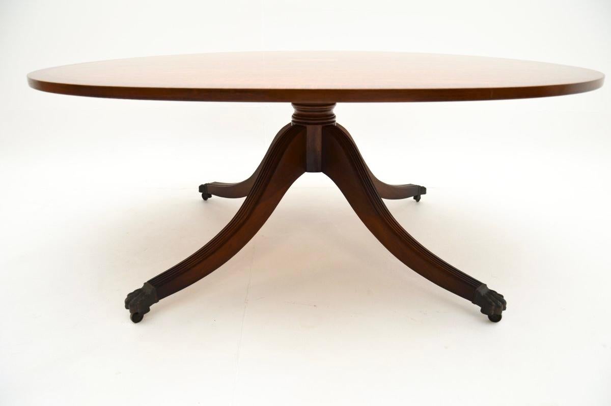 Antique Regency Style Coffee Table For Sale 1