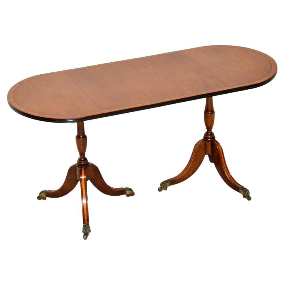Antique Regency Style Coffee Table For Sale