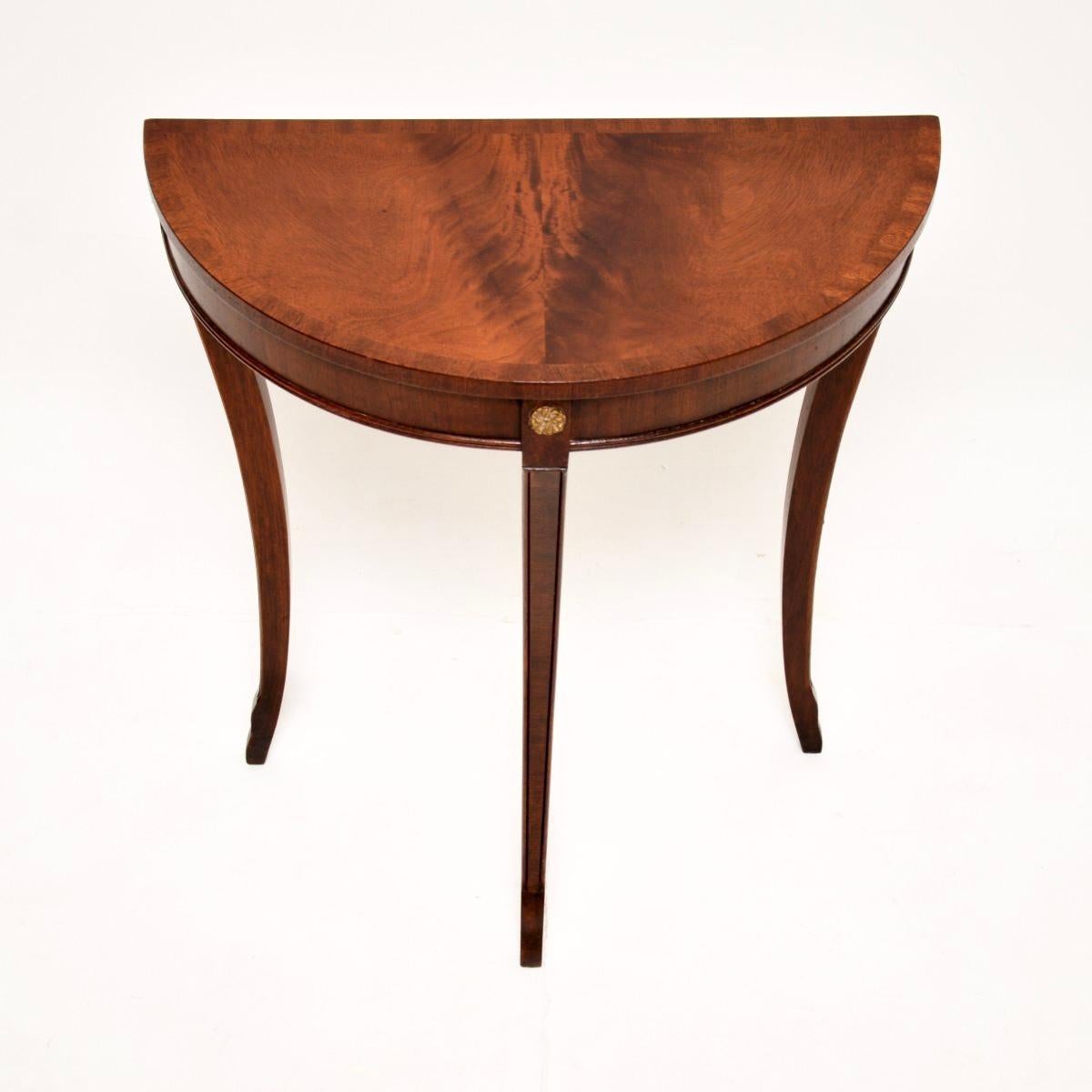 Tavolo consolle antico in stile Regency In condizioni buone in vendita a London, GB