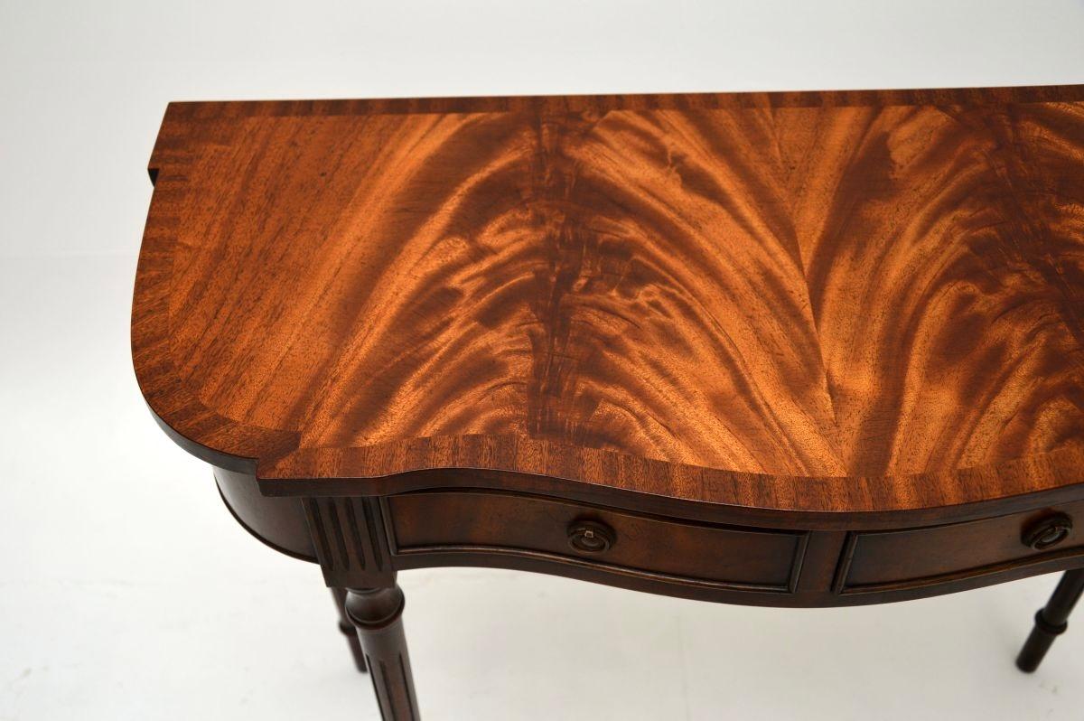 Legno Tavolo consolle antico in stile Regency in vendita