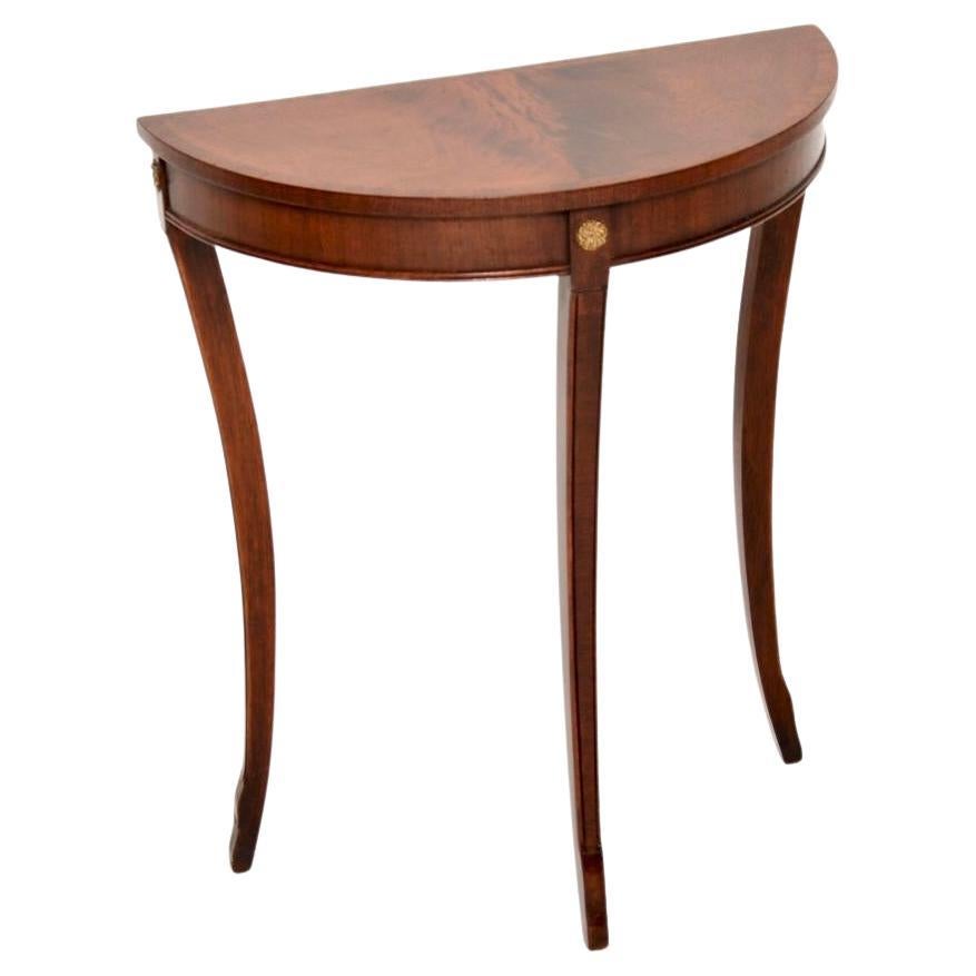 Antique Regency Style Console Table