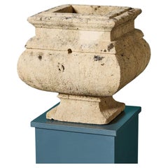 Antique Regency Style Cotswold Limestone Planter
