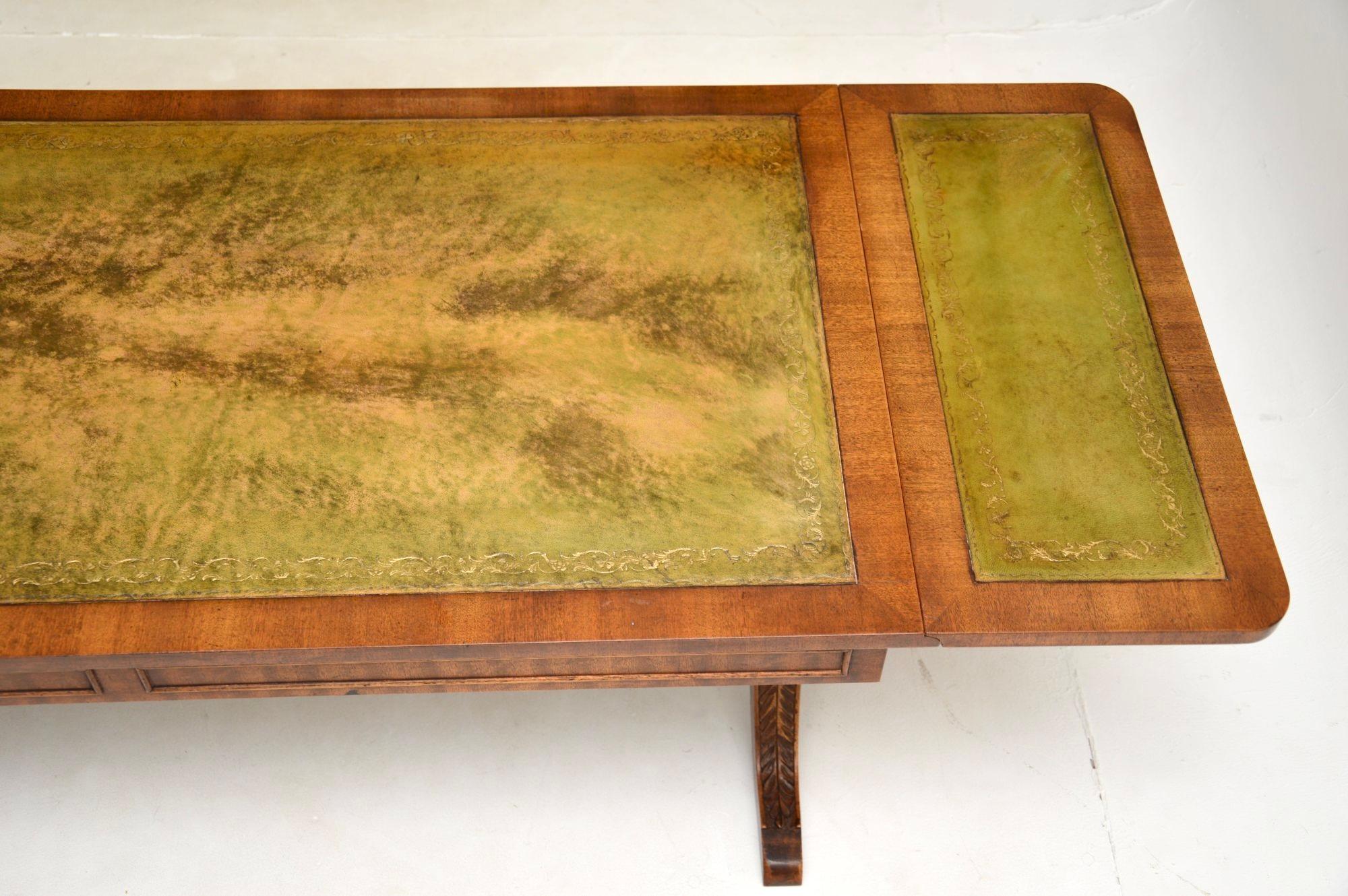 Antique Regency Style Drop Leaf Coffee Table 2