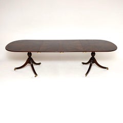 Antique Regency Style Extending Dining Table