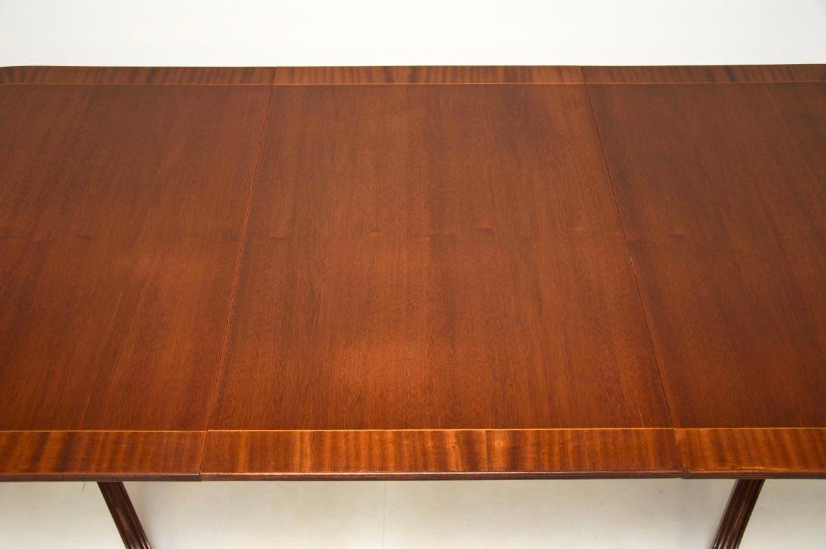 Mid-20th Century Antique Regency Style Extending Dining Table