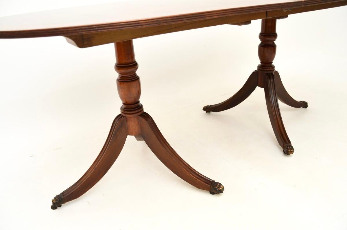 Antique Regency Style Extending Dining Table 1
