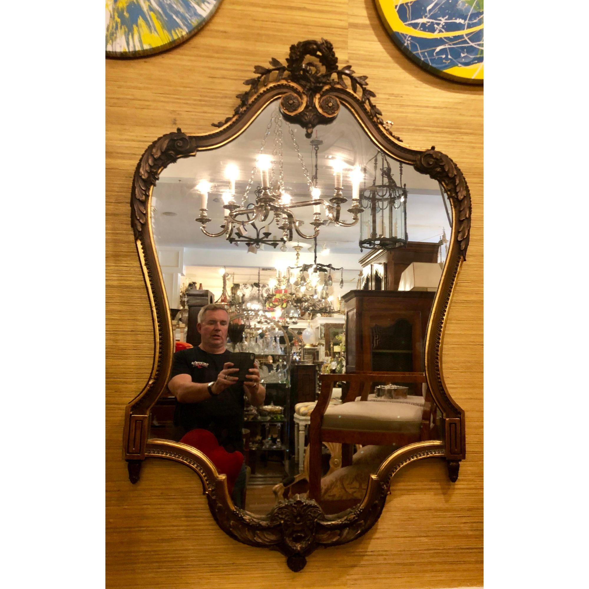 Antique Regency style giltwood mirror

Additional information: 
Materials: Giltwood, Mirror
Color: Gold
Period: 19th century
Place of Origin: England
Styles: Regency
Item Type: Vintage, Antique or Pre-owned
Dimensions: 36