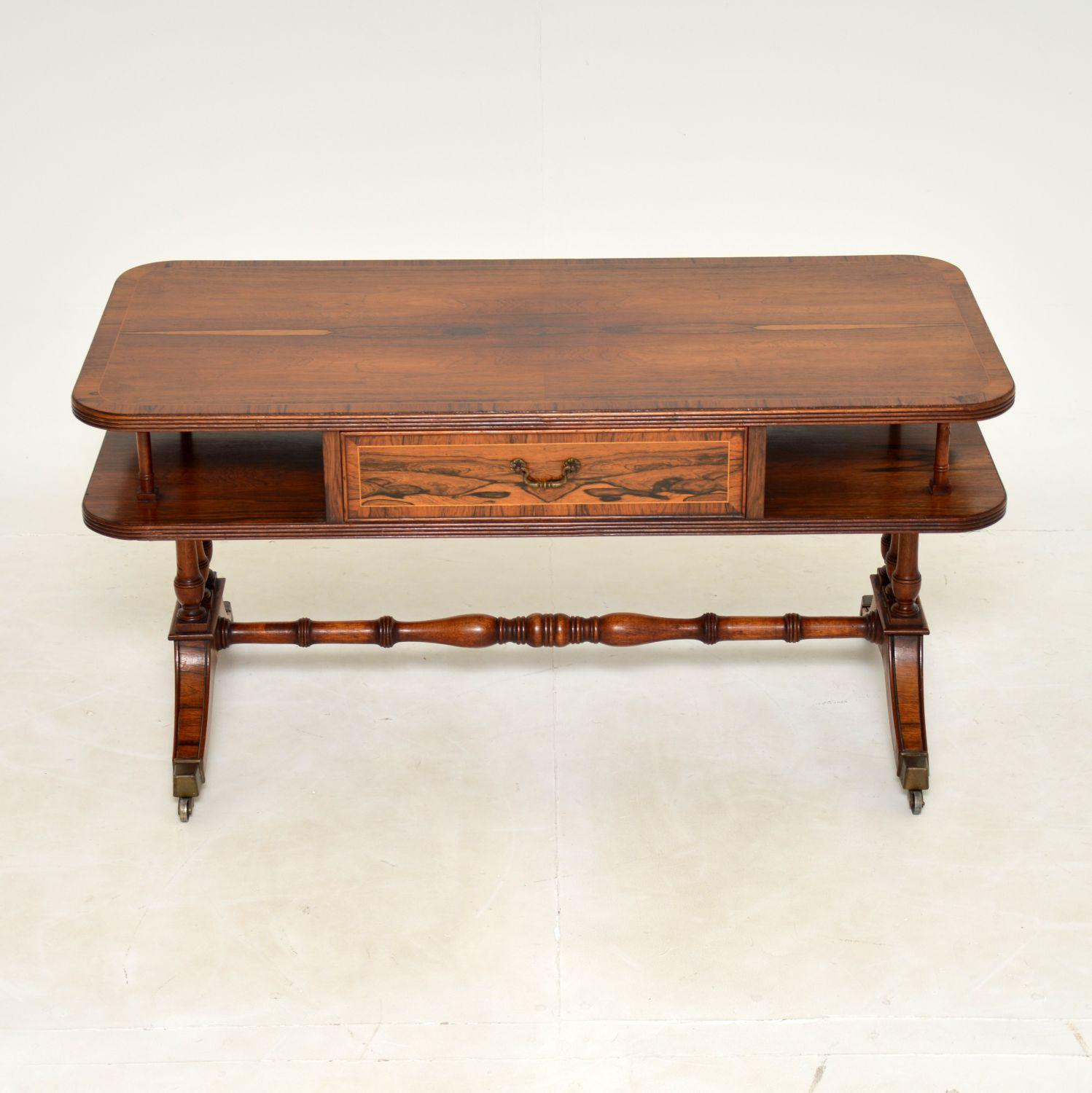 regency style coffee table