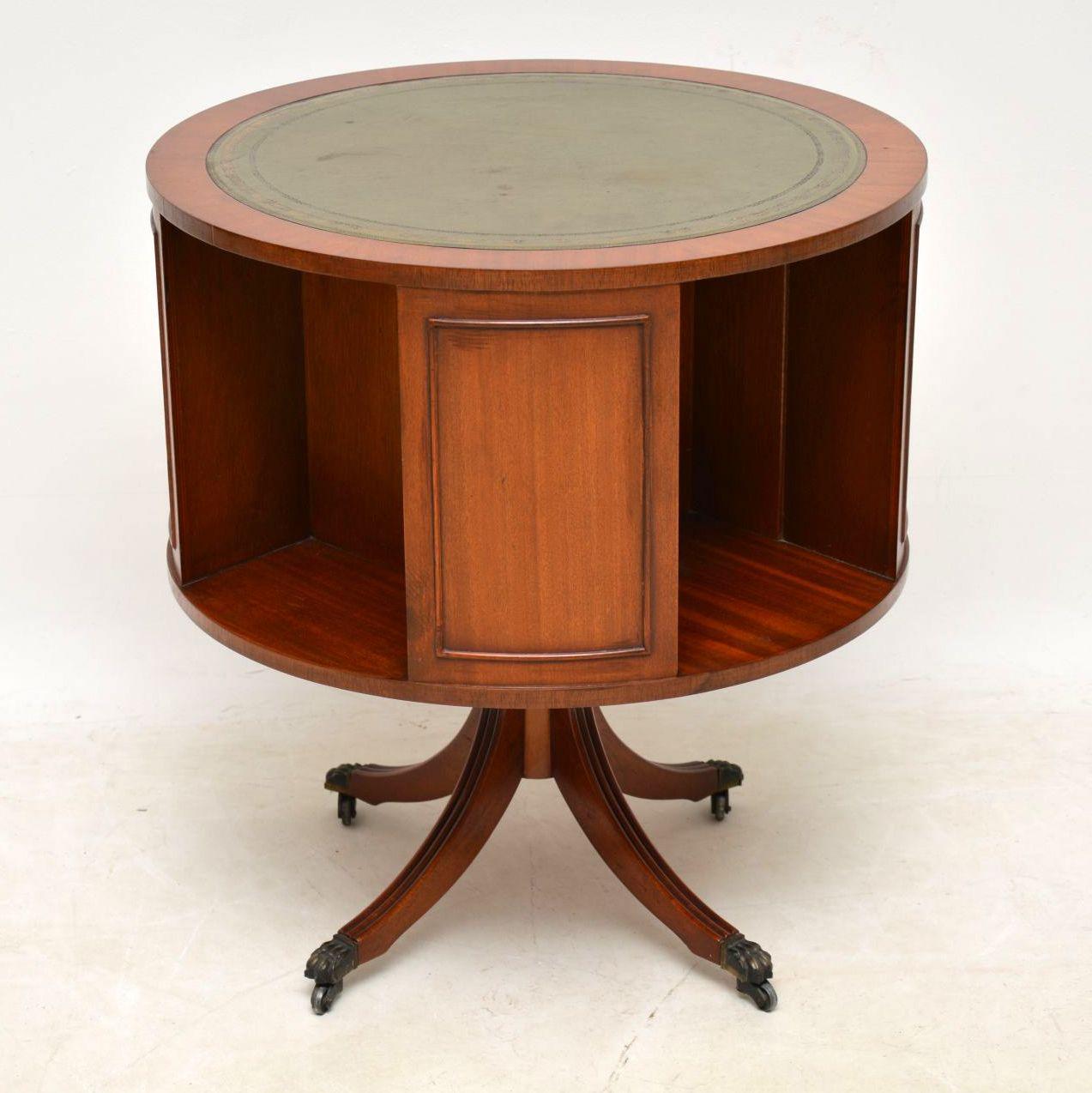 vintage drum table