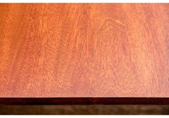 Antique Regency Style Mahogany Oval Double Pedestal Dining Table