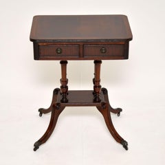 Antique Regency Style Occasional Side Table