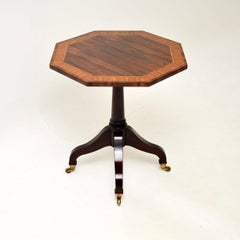Antique Regency Style Occasional Side Table