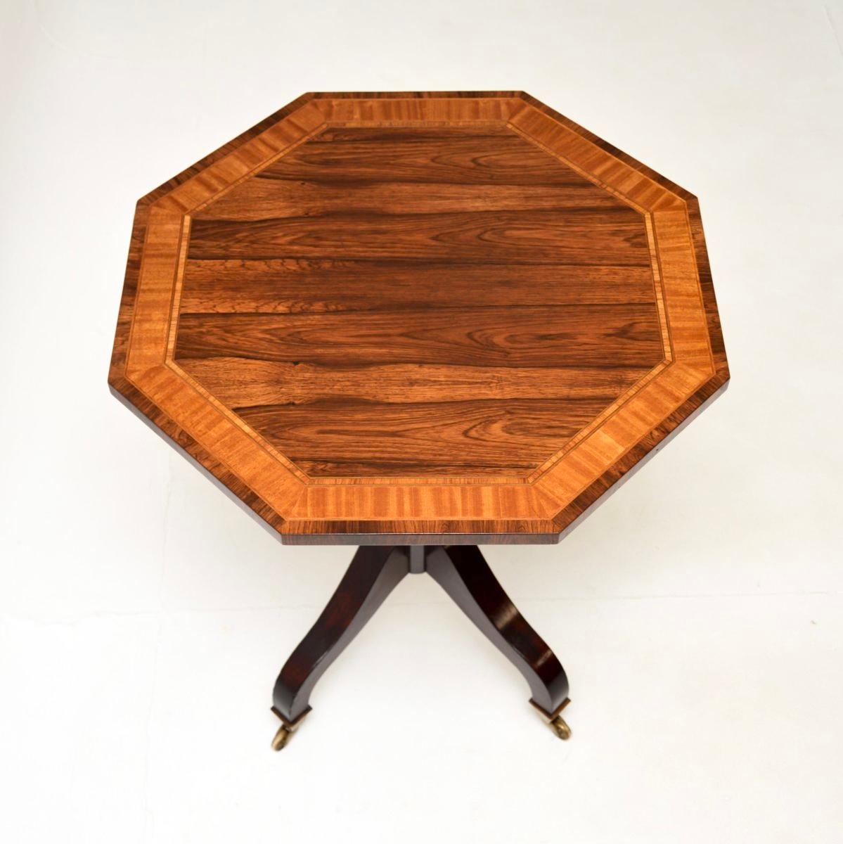 Antique Regency Style Occasional Side Table In Good Condition For Sale In London, GB