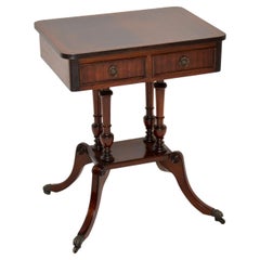 Antique Regency Style Occasional Side Table