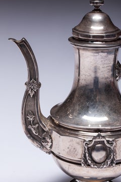 Antique Regency Style Silver Sterling Tea of Paris