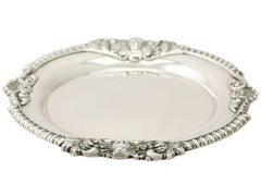 Antique Regency Style Sterling Silver Waiter