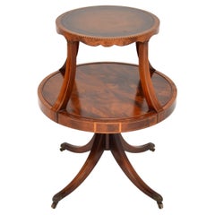 Antique Regency Style Two Tier Table