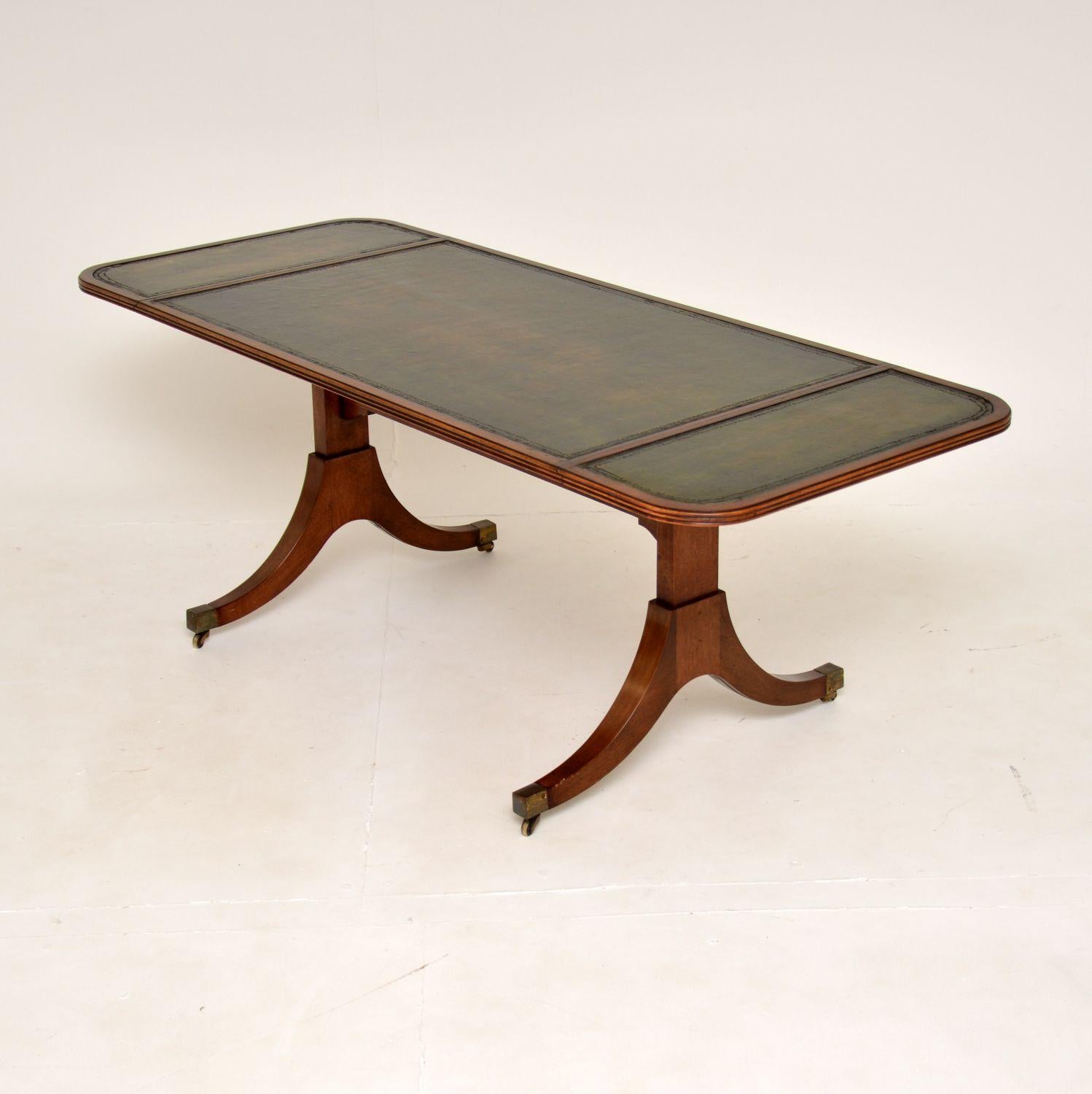 vintage drop leaf coffee table