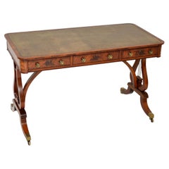 Antique Regency Style Writing Table / Desk