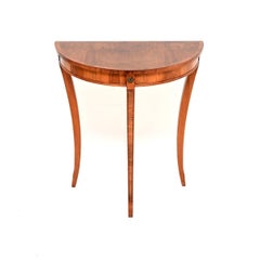 Antiker Konsolentisch im Regency-Stil aus Eibenholz