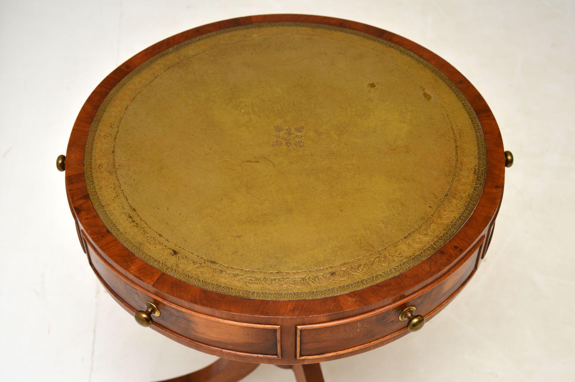 drum table antique
