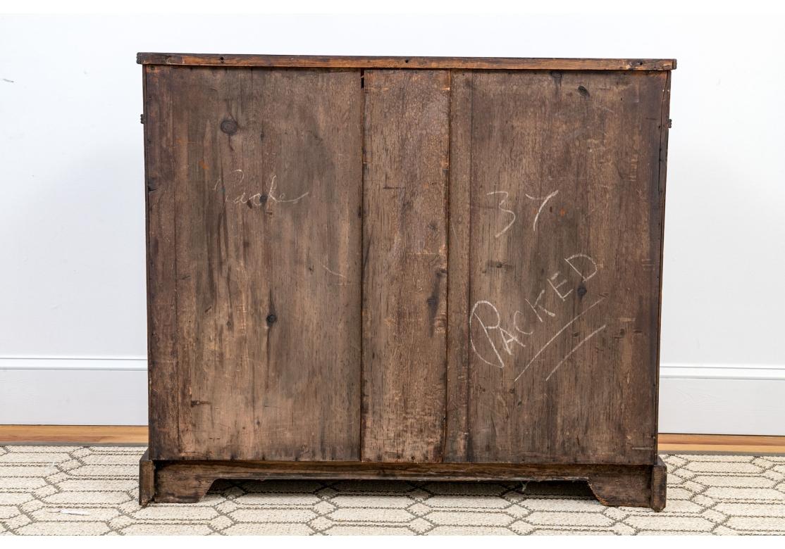 Antique Regency Style Grid Front Cabinet 4