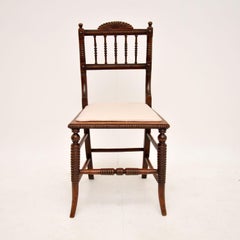 Antique Regency Wooden Side Chair