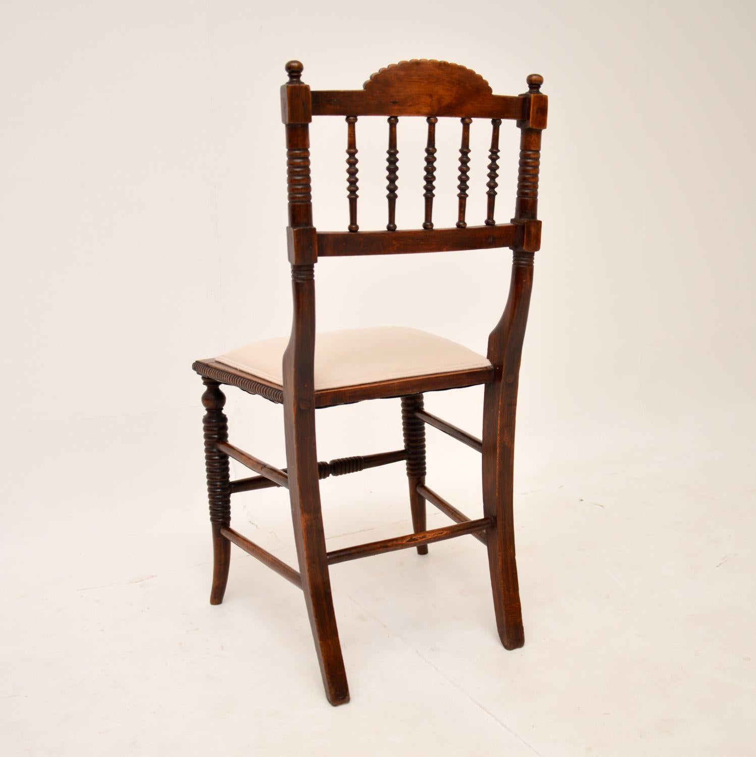 Antique Regency Wooden Side Chair In Good Condition In London, GB