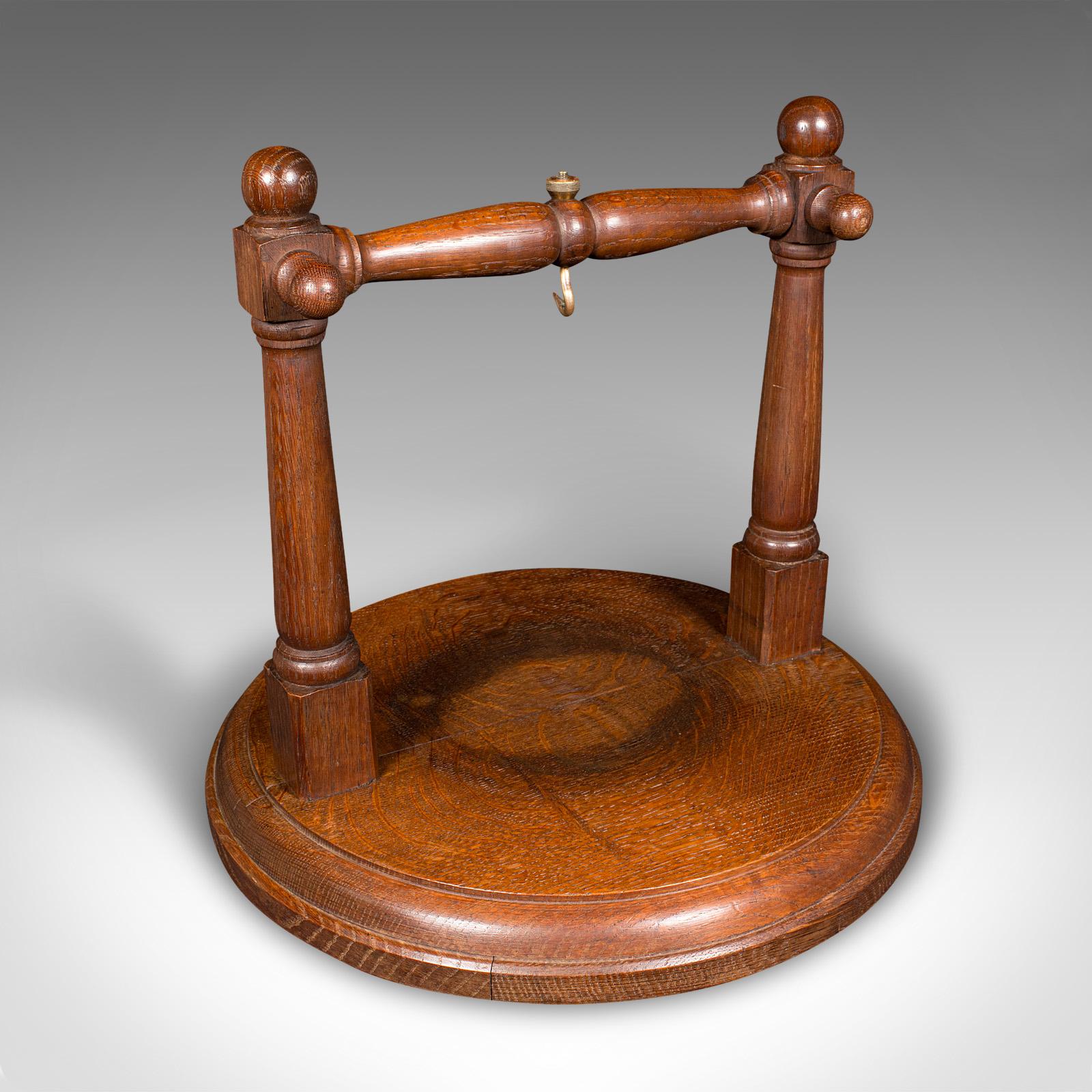Antique Regimental Gong, German, Brass Ordnance, Oak, First World War, C.1916 For Sale 1