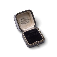 Antique Reid & Sons Diamond Merchants Ring Box, Newcastle upon Tyne