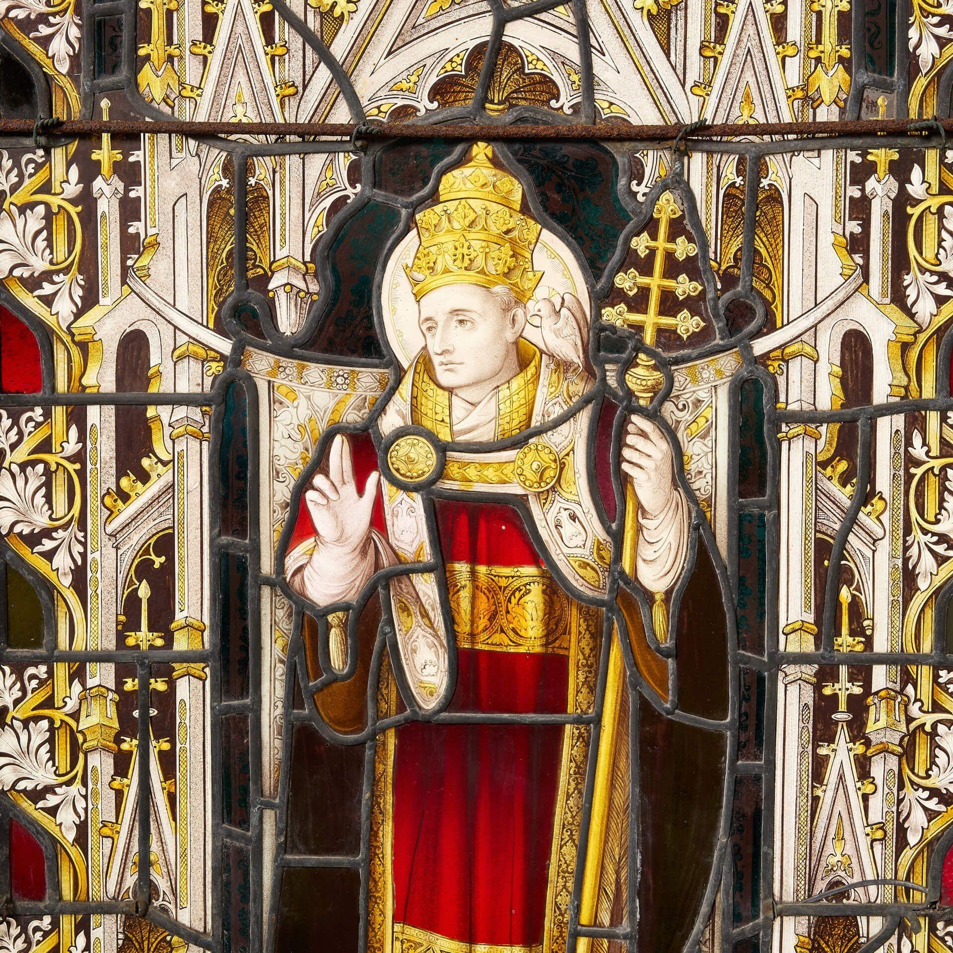 Vittoriano Vetrata religiosa antica di San Gregorio in vendita