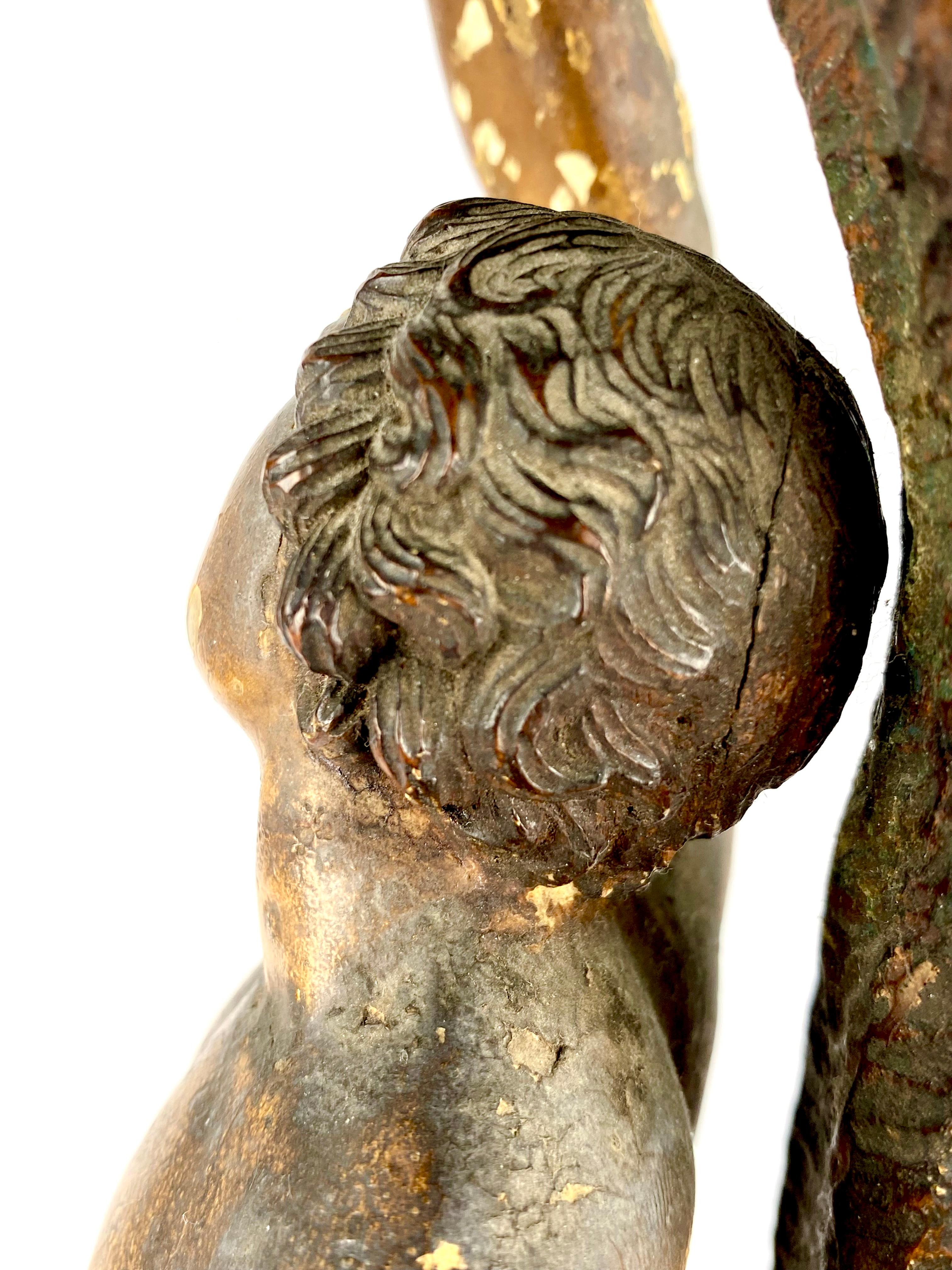Antique Religious Statue Saint Sebastian Mid 19th Century Portugal ...