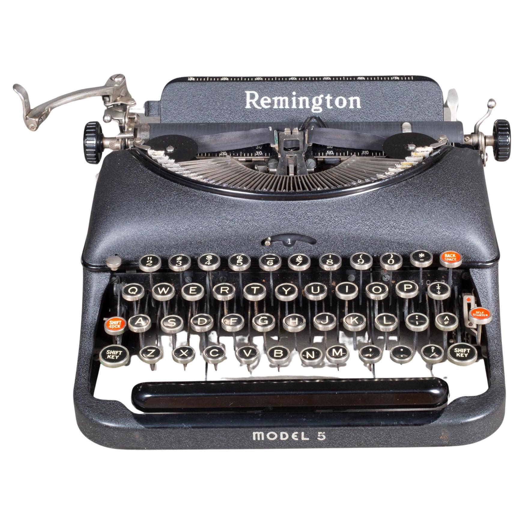 Antique Remington Model 5 Typewriter c.1938